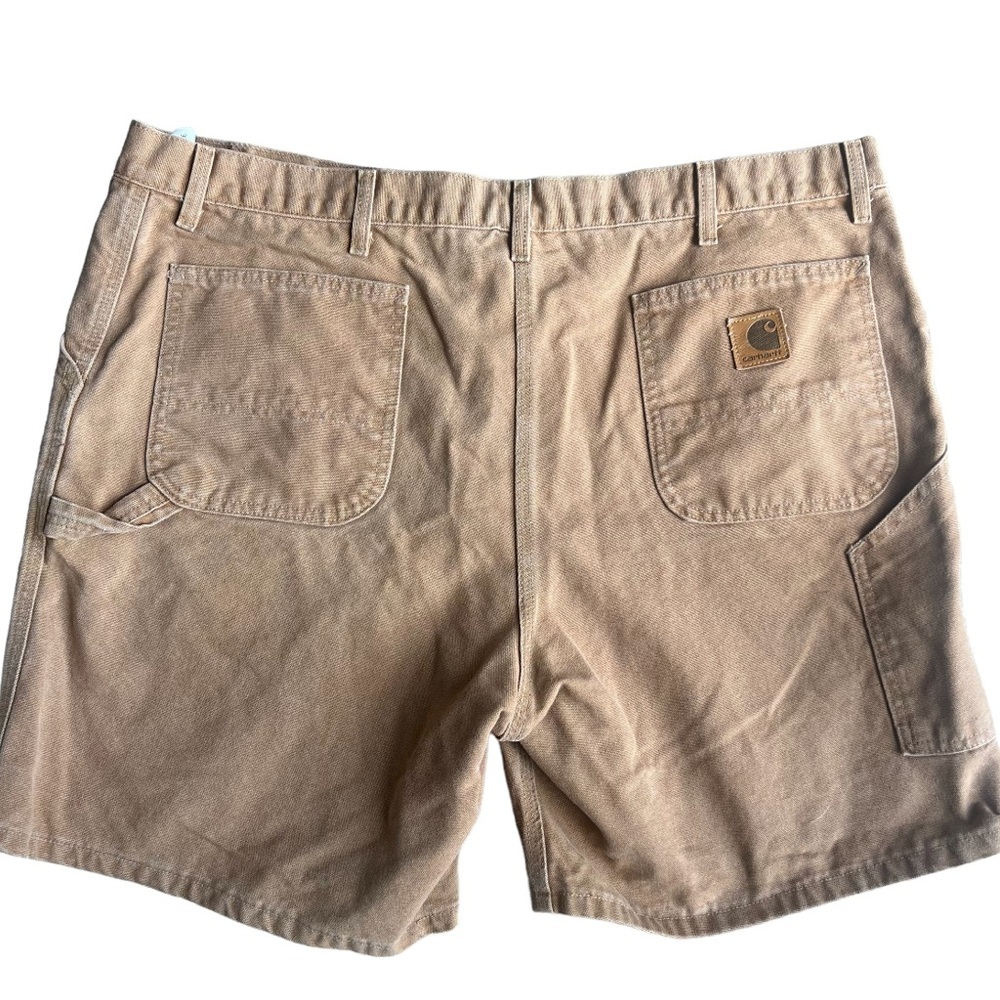 Carhartt vintage men size 44 cargo shorts tan 90s duck canvas WU1906